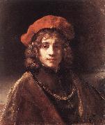 REMBRANDT Harmenszoon van Rijn The Artist's Son Titus du oil painting picture wholesale